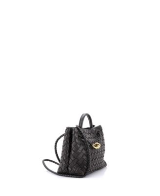 Small Andiamo Top Handle Bag Intrecciato Nappa