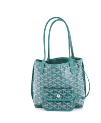 Mini Anjou Reversible Tote Coated Canvas