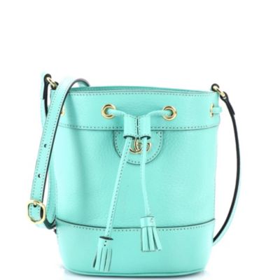 Mini Ophidia Bucket Bag Leather