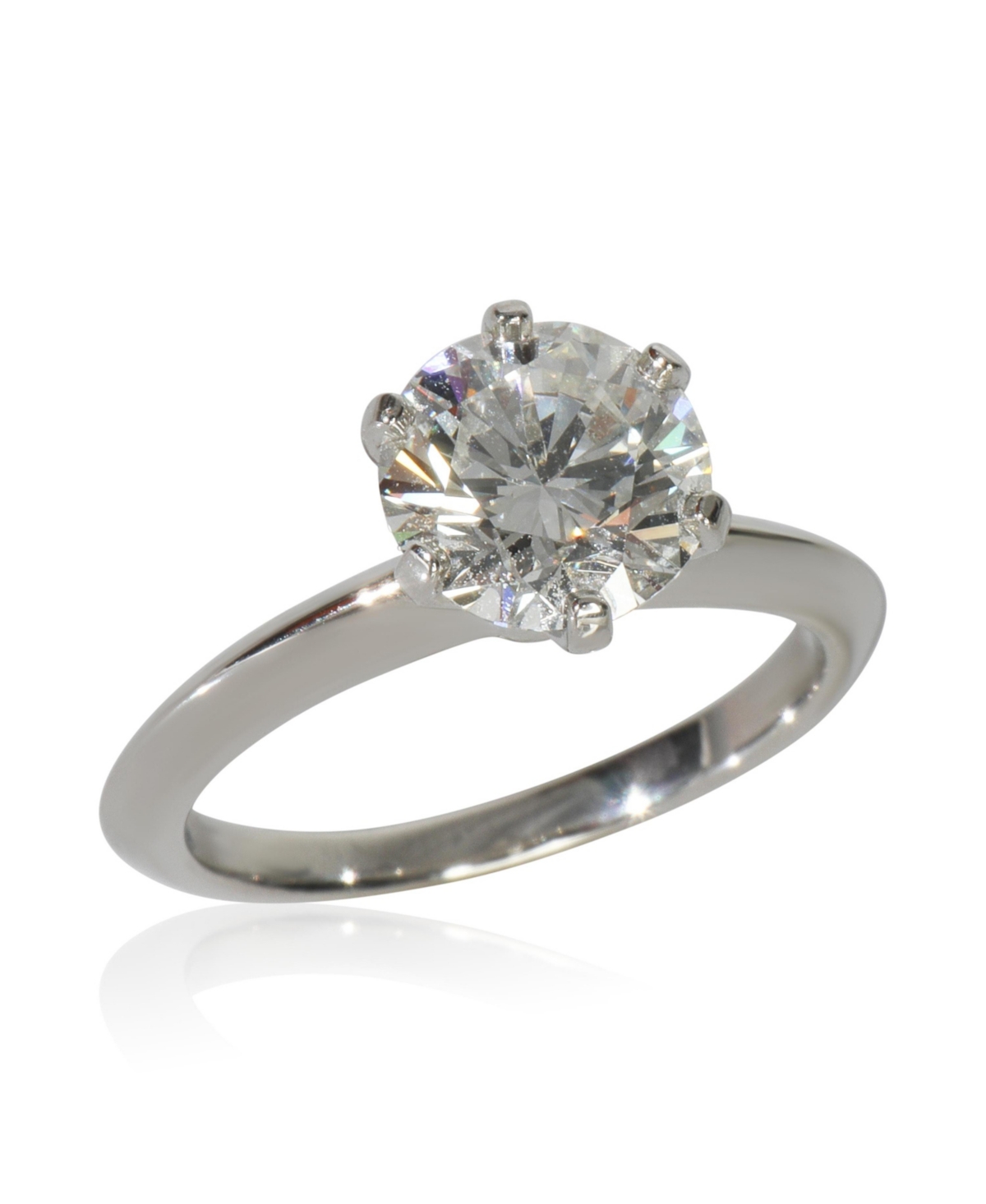 Pre-Owned Tiffany & Co ct Round Brilliant Diamond Engagement Ring