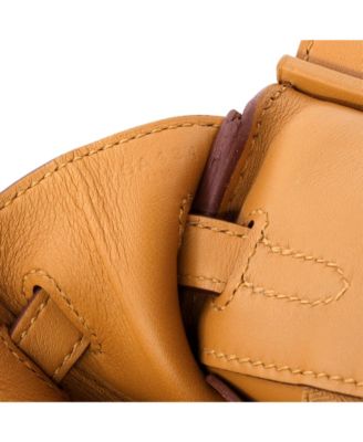 Birkin 25 Handbag Brown Swift with Gold Hardware