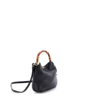 Small Diana NM Bamboo Shoulder Bag Leather