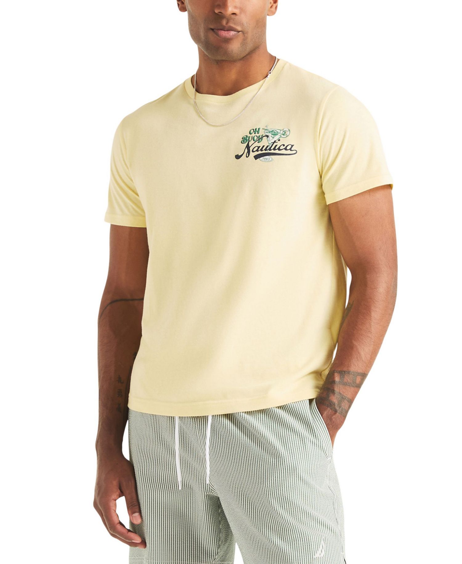 Men's Short-Sleeve Maritime Martinis T-Shirt