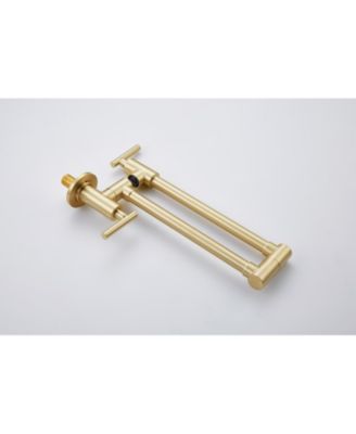 Wall Mount Folding Kitchen Pot Filler Faucet