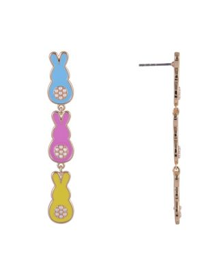 Linear Easter Bunny Earrings