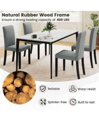 Mid Century Modern Dining Chairs Set of Two