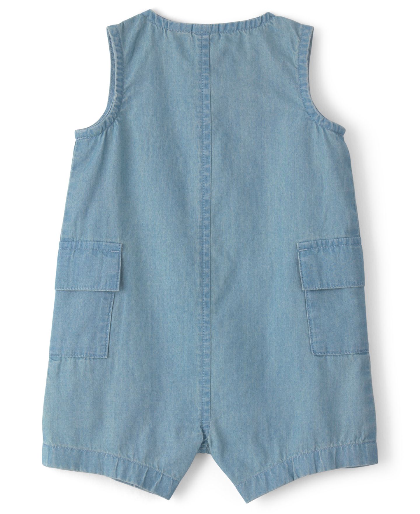 Комбинезон Carter's Beach Cruiser Chambray Sleeveless Romper для мальчиков-малышей, цвет: Джинсовый — фото 2