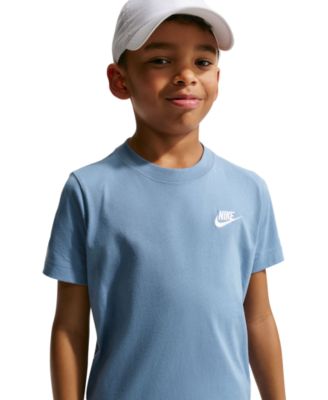  Boys' and Girls' 7-20 Sportswear Embroidered Logo Graphic T-Shirt