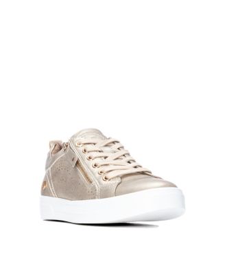 Women's Side Zipper Casual Sneakers