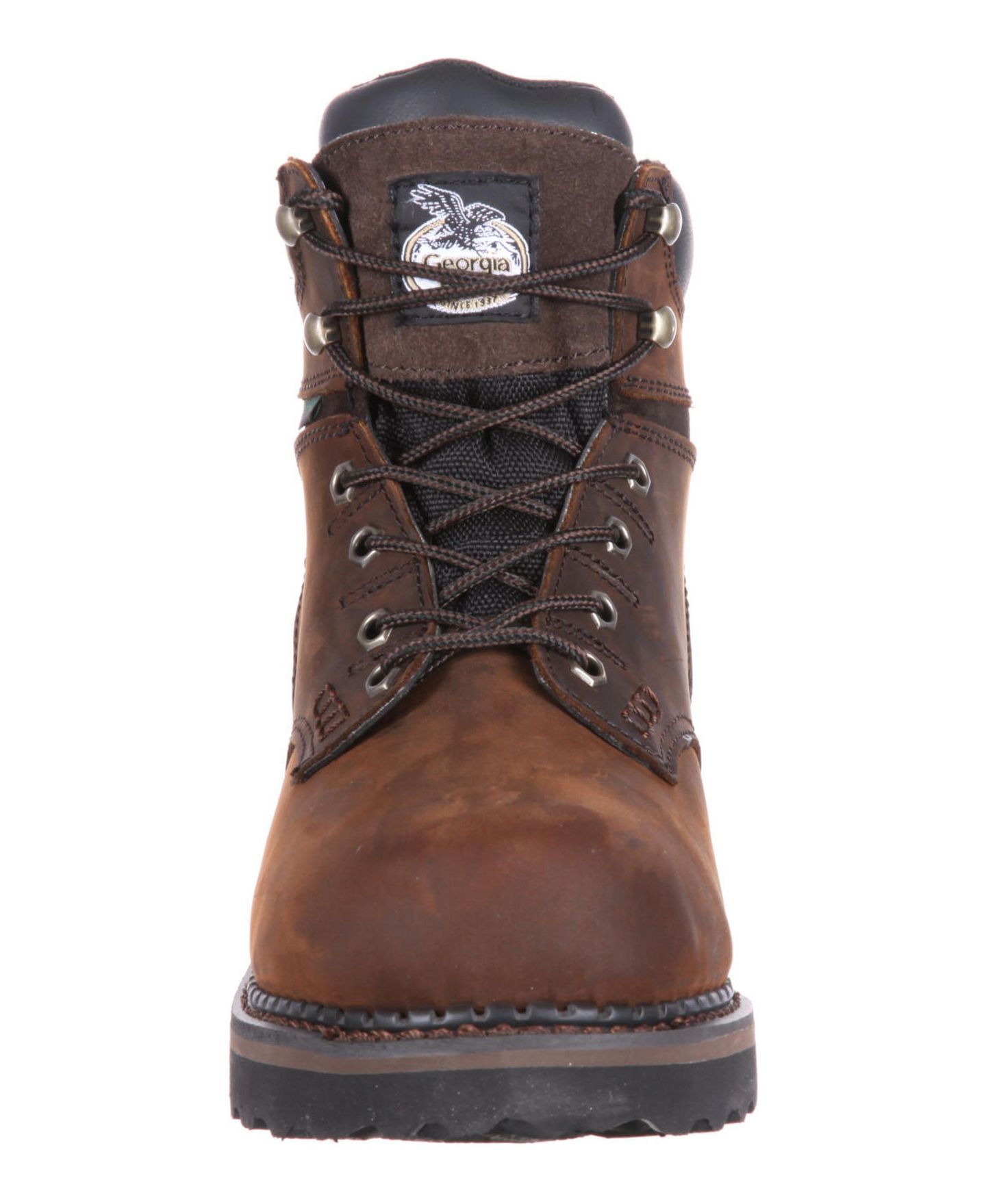 Мужские ботинки GEORGIA BOOT Brookville Steel Toe Waterproof Work Boot, цвет: Тёмный коричневый — фото 3