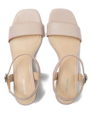 Women's Essential Leather Block Heels