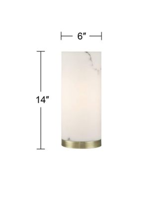 Renier High Faux Alabaster Accent Table Lamp Set of 2