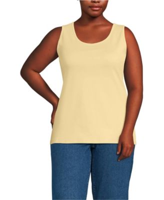 Plus Size Cotton Tank Top