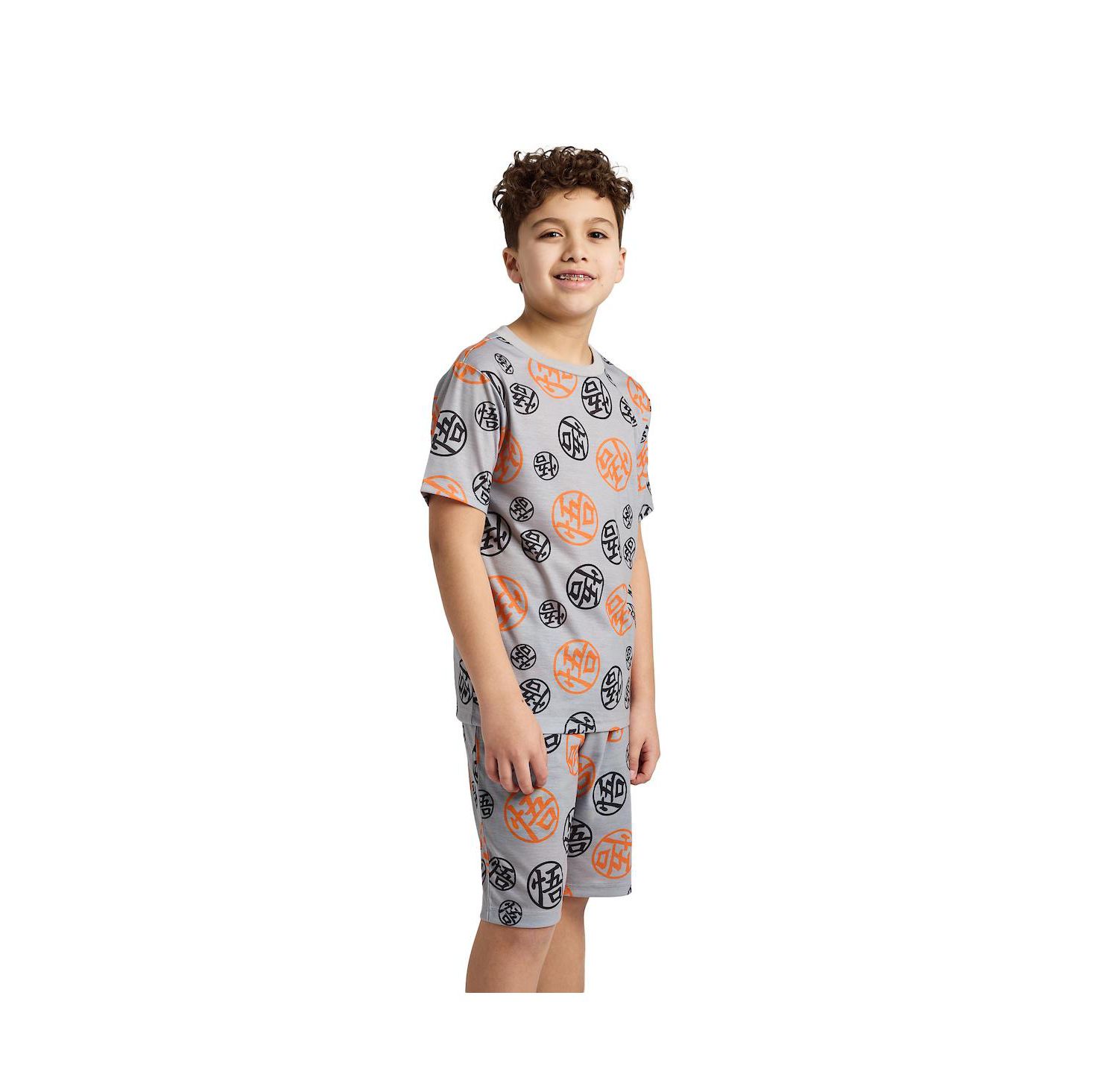 Big Boys Goku and Kanji 4-Pack Pajama Set -14