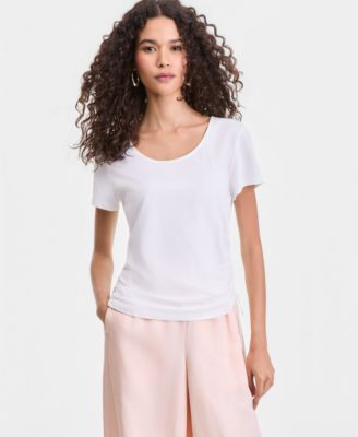 Women's Short-Sleeve Cinched T-Shirt