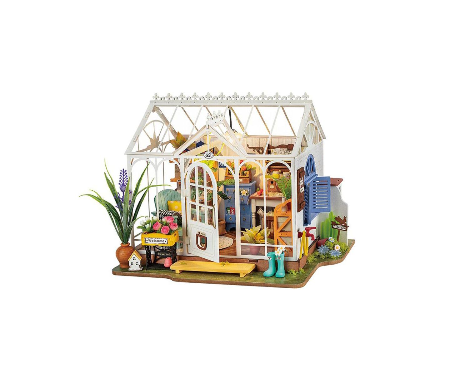 Детский пазл Flash Popup Dreamy Garden House 3D Wood Puzzle, 296 Pieces, Ages 14+ — фото 1