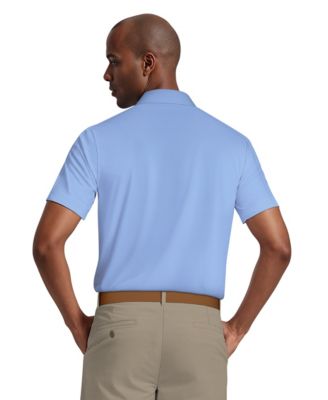 Men's Solid Cooling Texture Polo Shirt