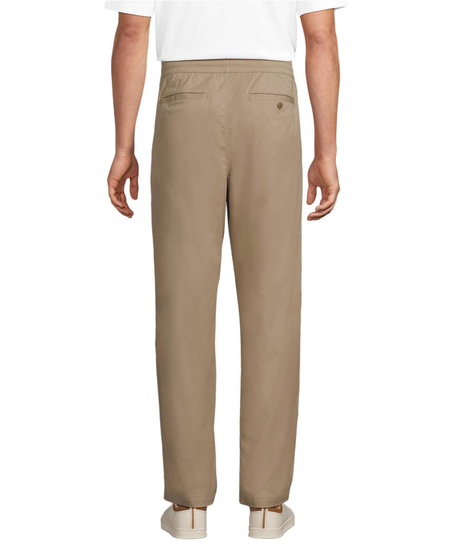 Men's Lightweight Twill Pull On Deck Pant