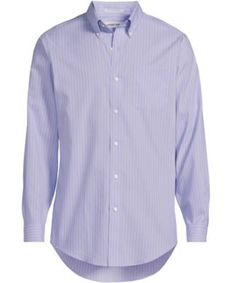 Men's No Iron Supima Cotton Pinpoint Buttondown Collar Dress Shirt