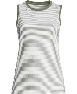 Women's Supima Cotton Crew Neck Tank