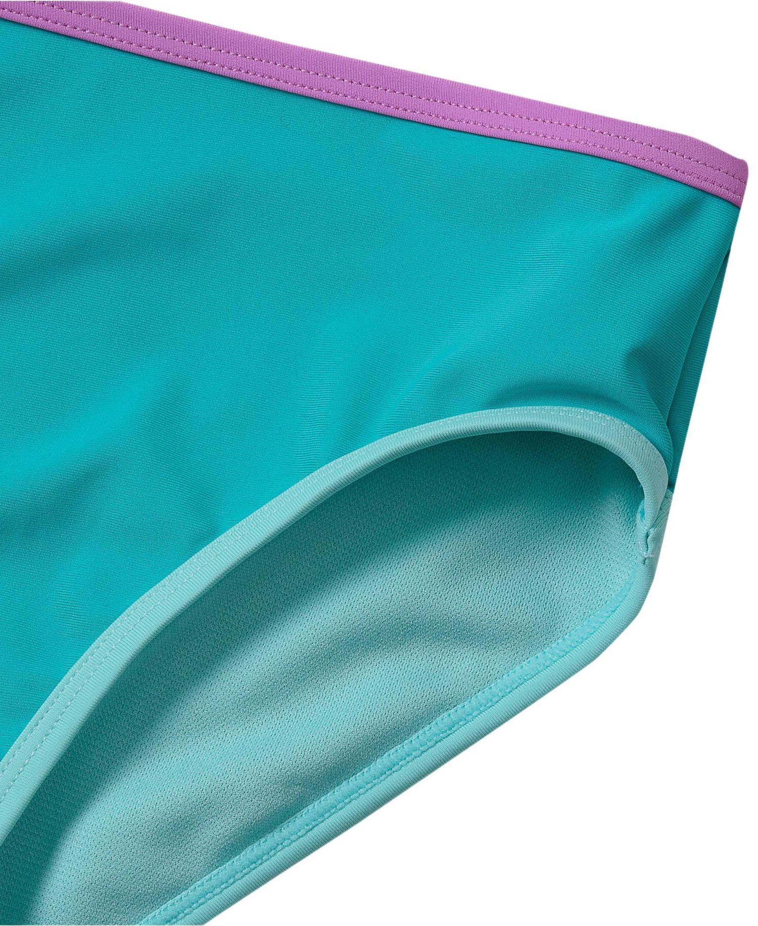 Girls Chlorine Resistant Contrast Bikini Bottoms