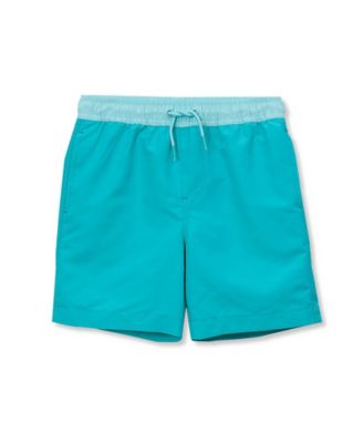 Boys Chlorine Resistant 5in Swim Trunks with Mesh Liner