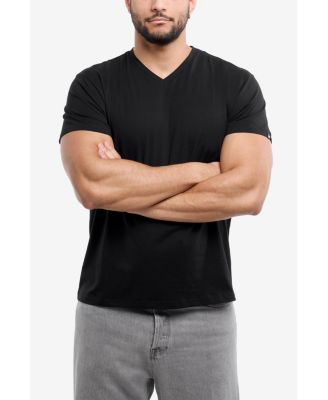 XRAY Men's Basic V-Neck Short Sleeve T-Shirt