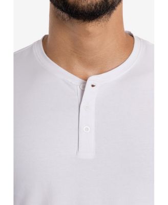 X RAY Big & Tall Long Sleeve Henley T-Shirt