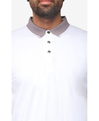 XRAY Men's Short Sleeve Snap-Placket Polo