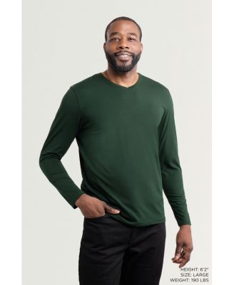 X RAY Men's XRAY Long Sleeve V-Neck T-Shirt