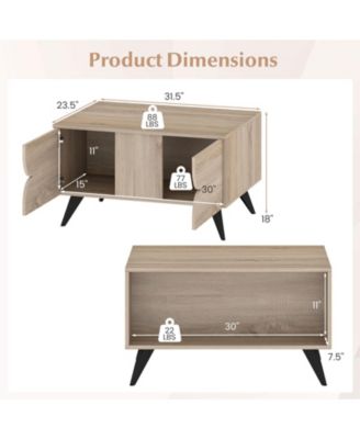  Coffee Table Farmhouse with Storage