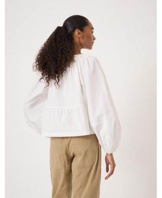 Women's Beck Cotton Peplum Blouse