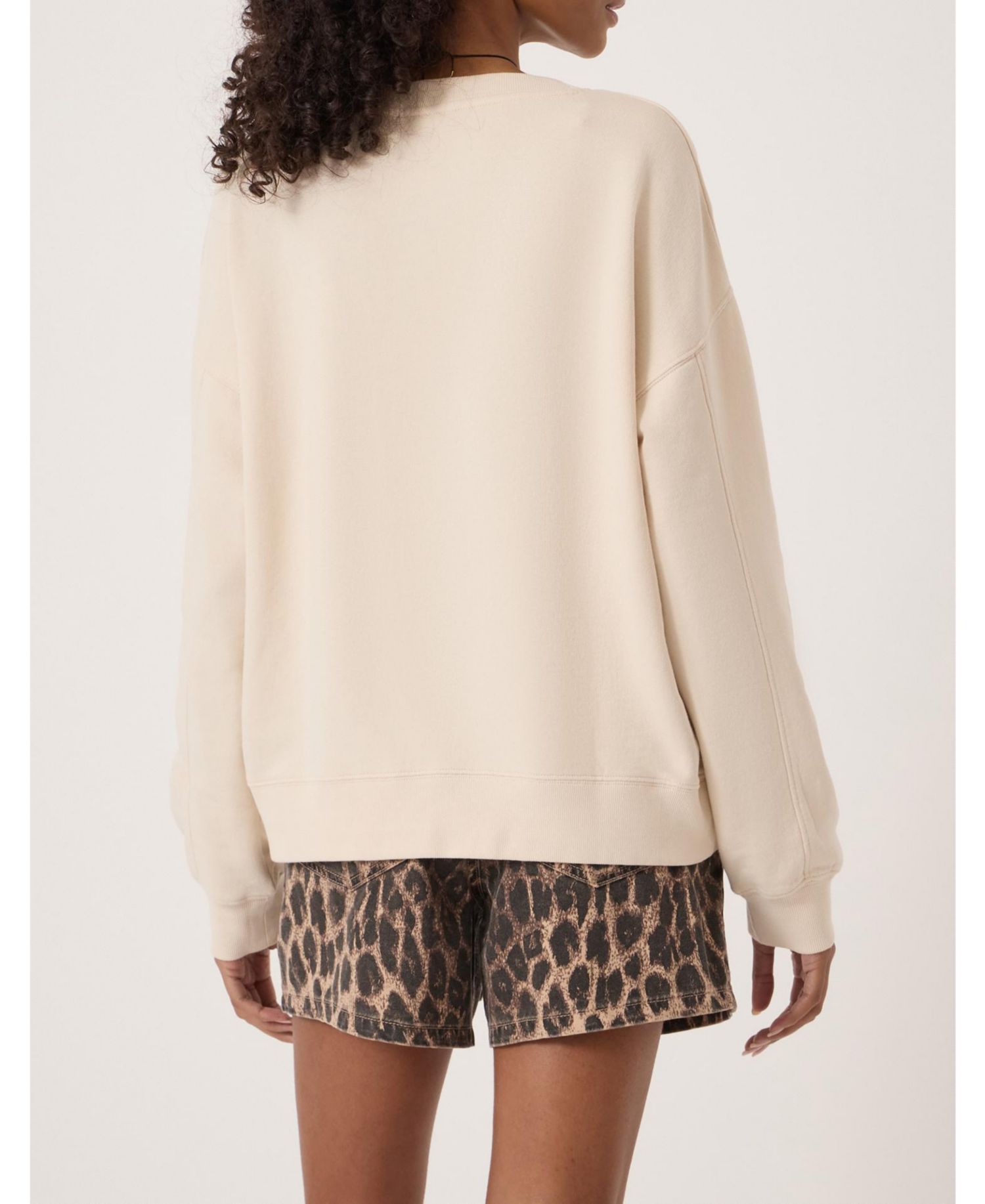 Women's Cleo V-Neck Cotton Sweatshirt