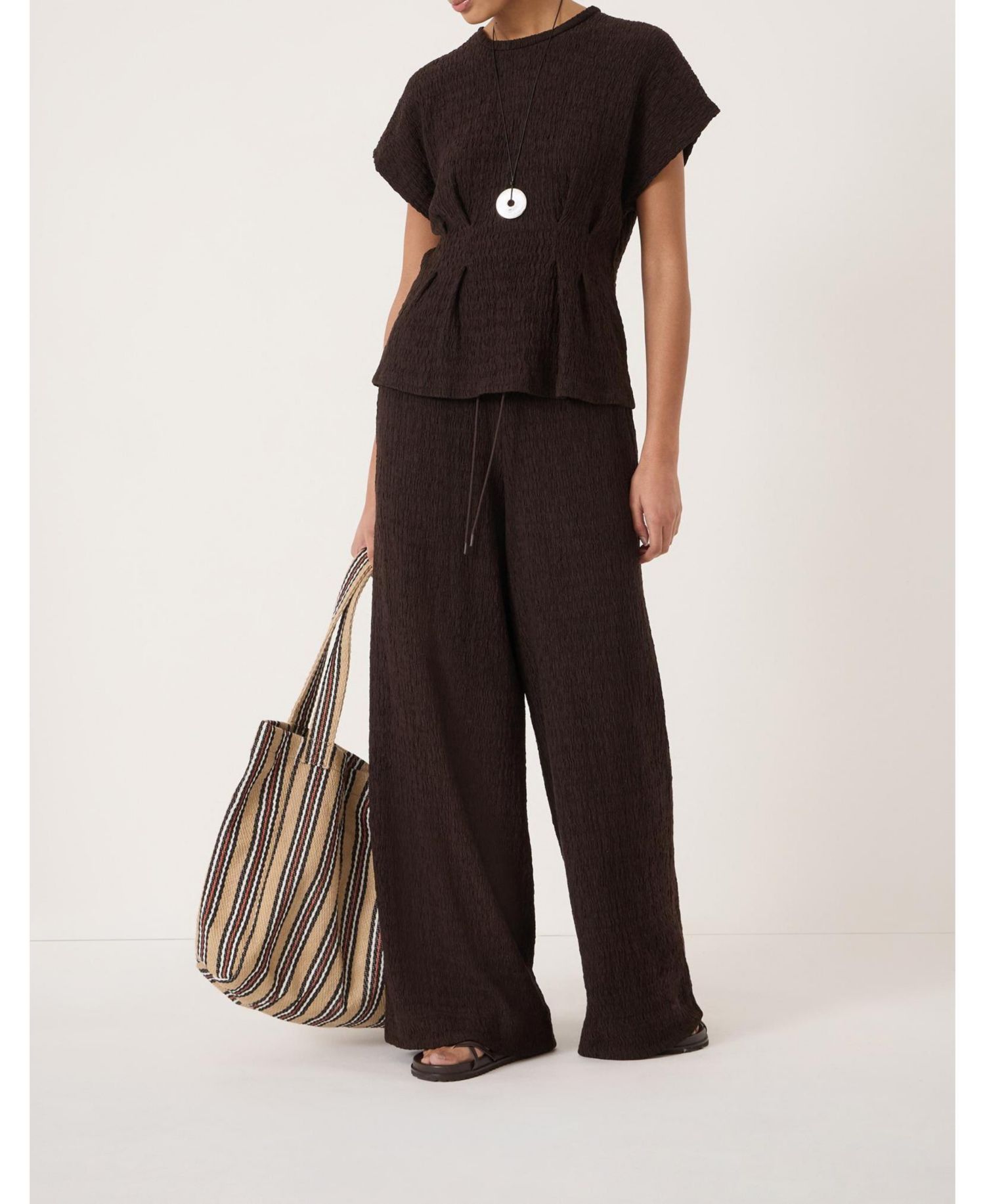 Women's Keira Textured Pleat Release Jersey Top