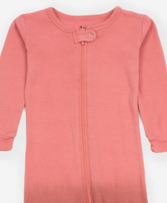 Baby Matching Family One Piece Footed Cotton Long Sleeve Tie Dye Pajamas