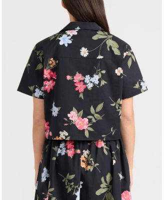 Women's Short Sleeve Camp Shirt