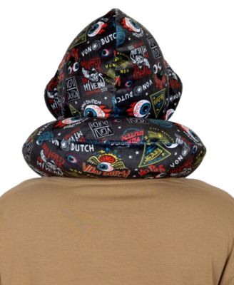 Jax Hooded Memory Foam 11" Travel Neck Pillow