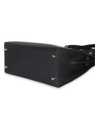 Black Epsom Kelly Sellier 28 GHW