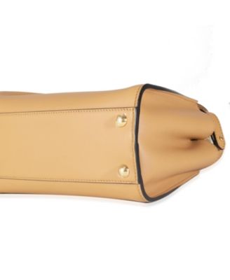 Miele Scuro Nappa Petite Peekaboo I SEE U Satchel