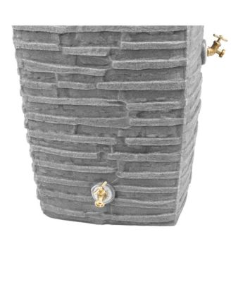 Impressions Riverwalk 50 Gal Rain Saver with Spigots