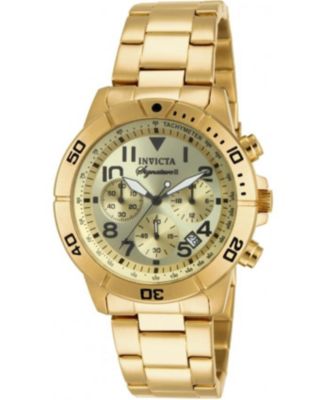 Men's 7471 Signature Quartz Chronograph Dial Watch