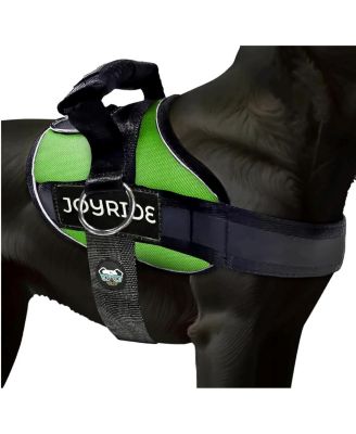 Side Ring No Pull Dog Harness - No Choke, Escape Proof, Reflective, 3 Leash Clips, Comfortable Pet Vest for Medium & Large Dogs