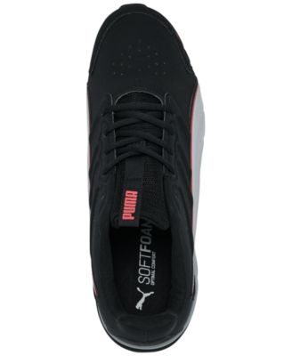 Men's Electro Synthetic Leather Casual Sneakers from Finish Line