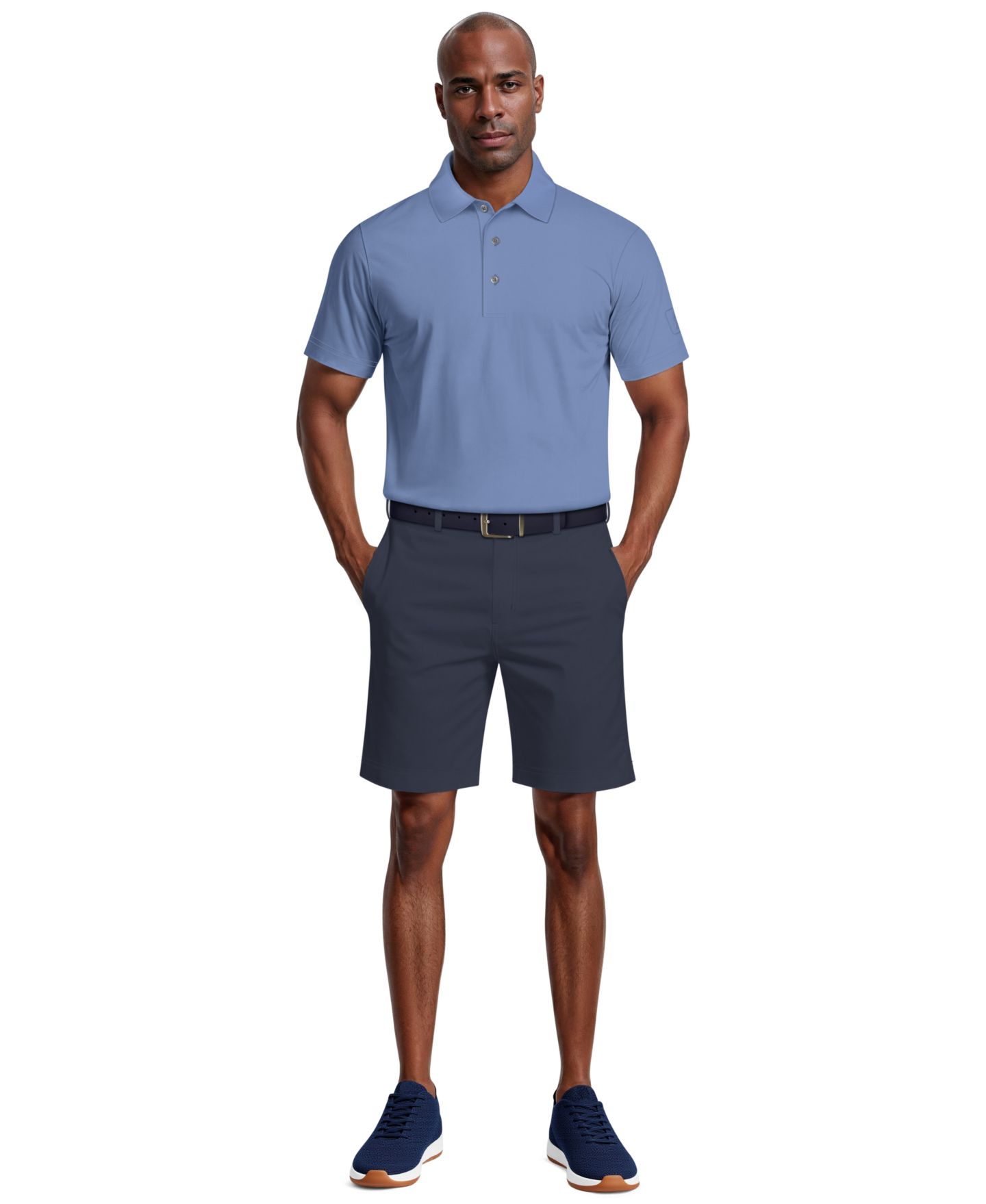 Мужские шорты PGA TOUR Performance Cooling Golf Shorts, цвет: Peacoat — фото 2