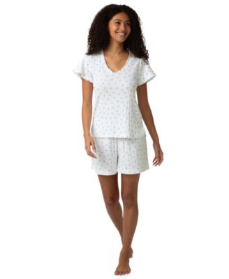 Women's Cotton Pointelle Pajamas Top