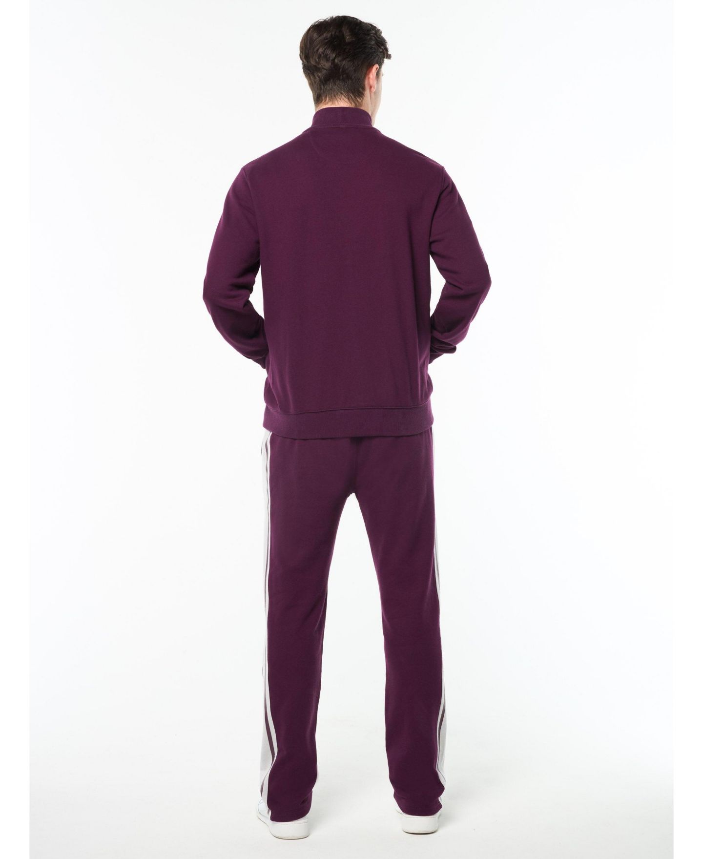 Мужская куртка Sergio Tacchini Cursivo Track, цвет: Фиолетовый — фото 3
