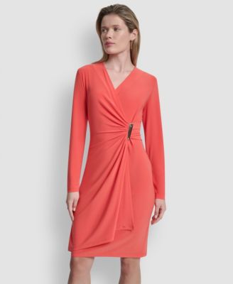 Women's V-Neck Wrap Dress