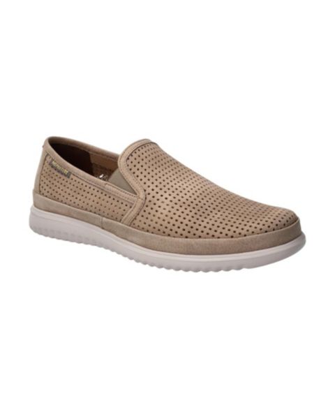 Мужские туфли Mephisto Tiago Nubuck Loafer - Sand, цвет: Песочный