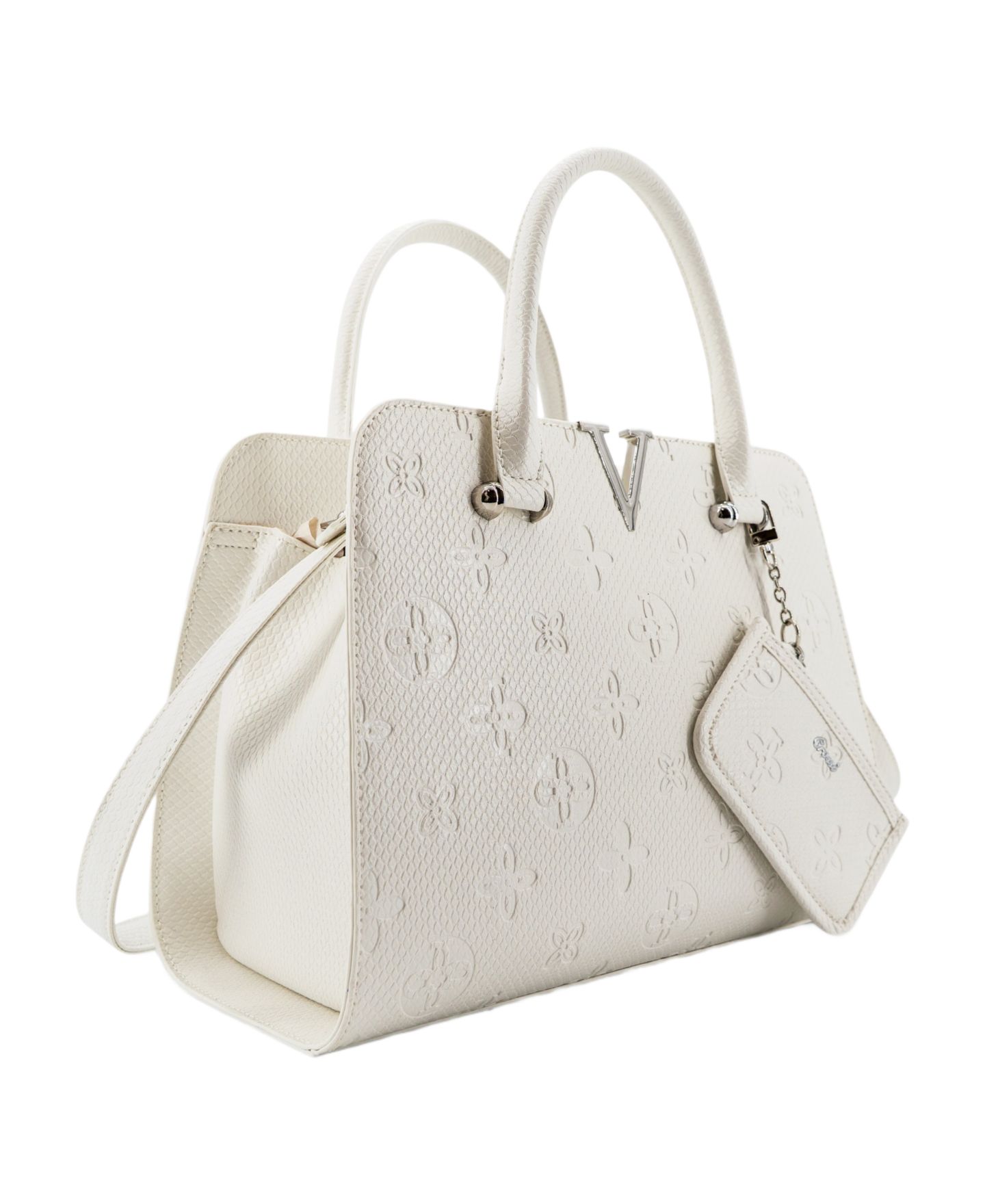 Женская сумка LIKE DREAMS Midori Medium Satchel Handbag, цвет: Белый — фото 3