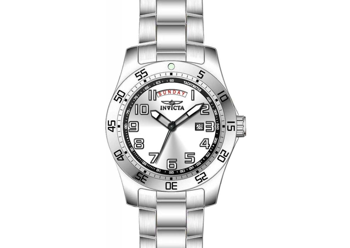 Invicta Men's 5249 Specialty Quartz Silver Dial Watch